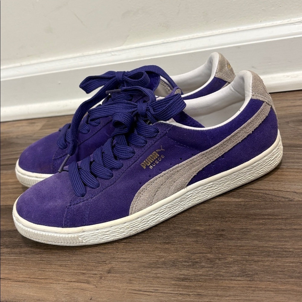 PURPLE SUEDE PUMA STATES SNEAKERS